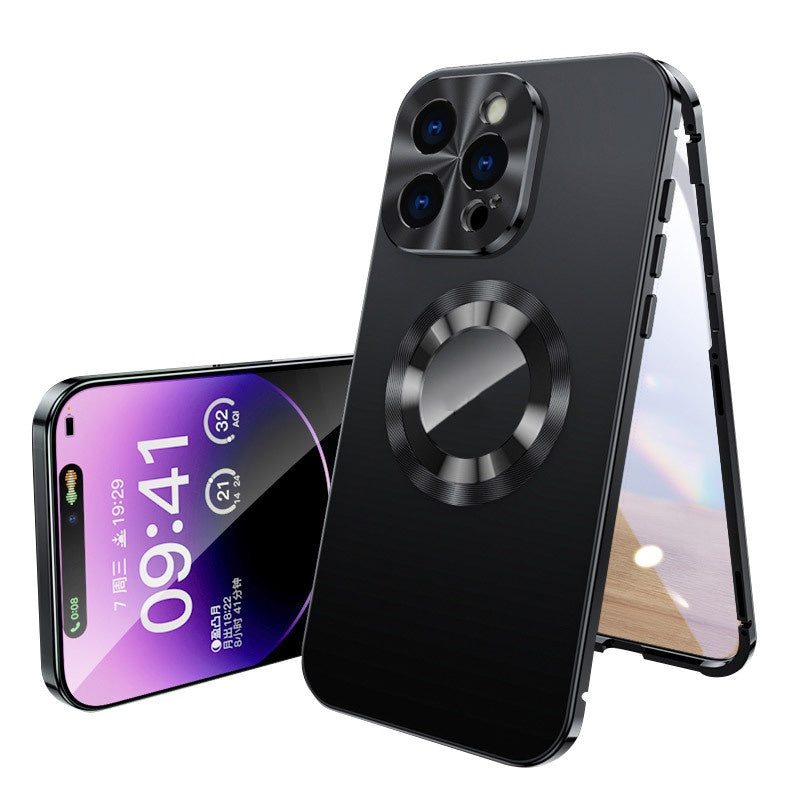 Full Range Of Full-coverage Metal Privacy Phone Cases With Exposed Labels