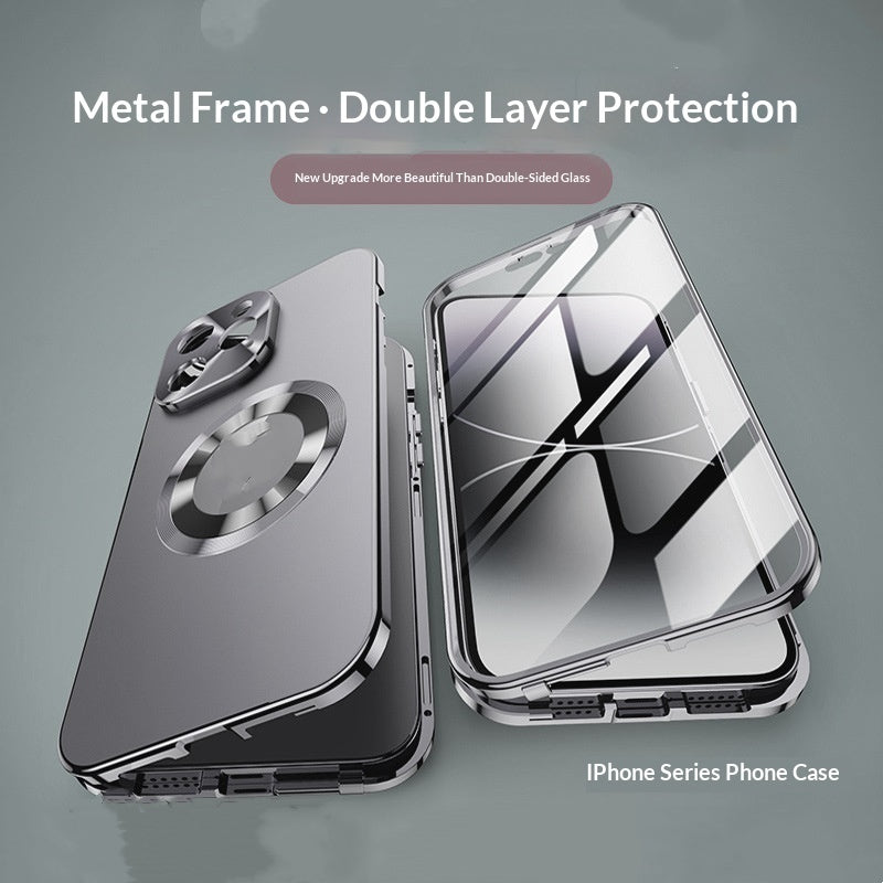 Full Range Of Full-coverage Metal Privacy Phone Cases With Exposed Labels