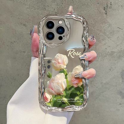 Rose Flower Design Is Suitable Phone Cases